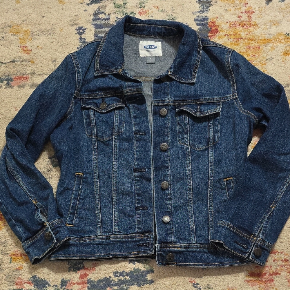 Old Navy Dark Blue Denim Jacket